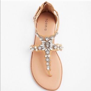 New Jeweled Torrid Sandal Wide width!!!